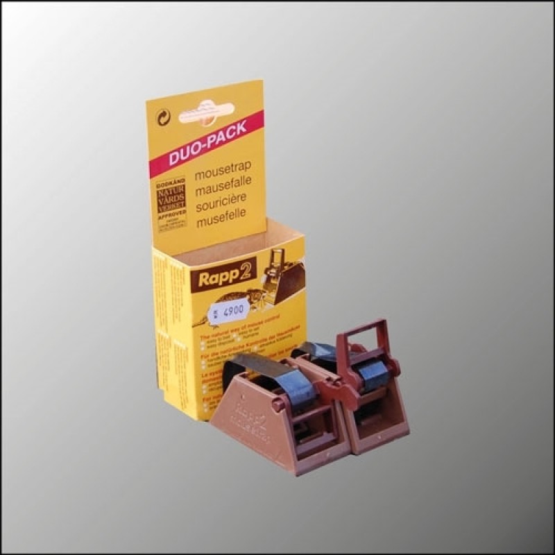 Musefælde - 2 stk.