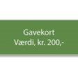 Gavekort