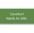 Gavekort