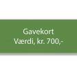 Gavekort